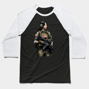 Tactical Girl Baseball T-Shirt